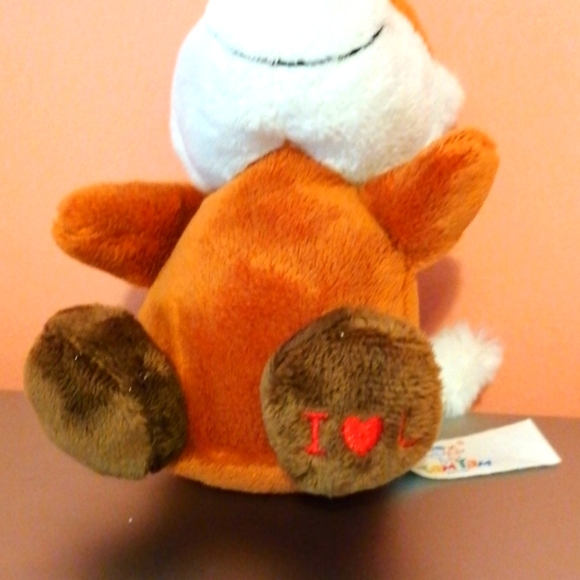 Plush Fox Toy "I ❤️ U" - Picture 2 of 2